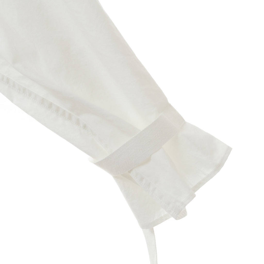 24AW DRAWSTRING SHIRT - WHITE