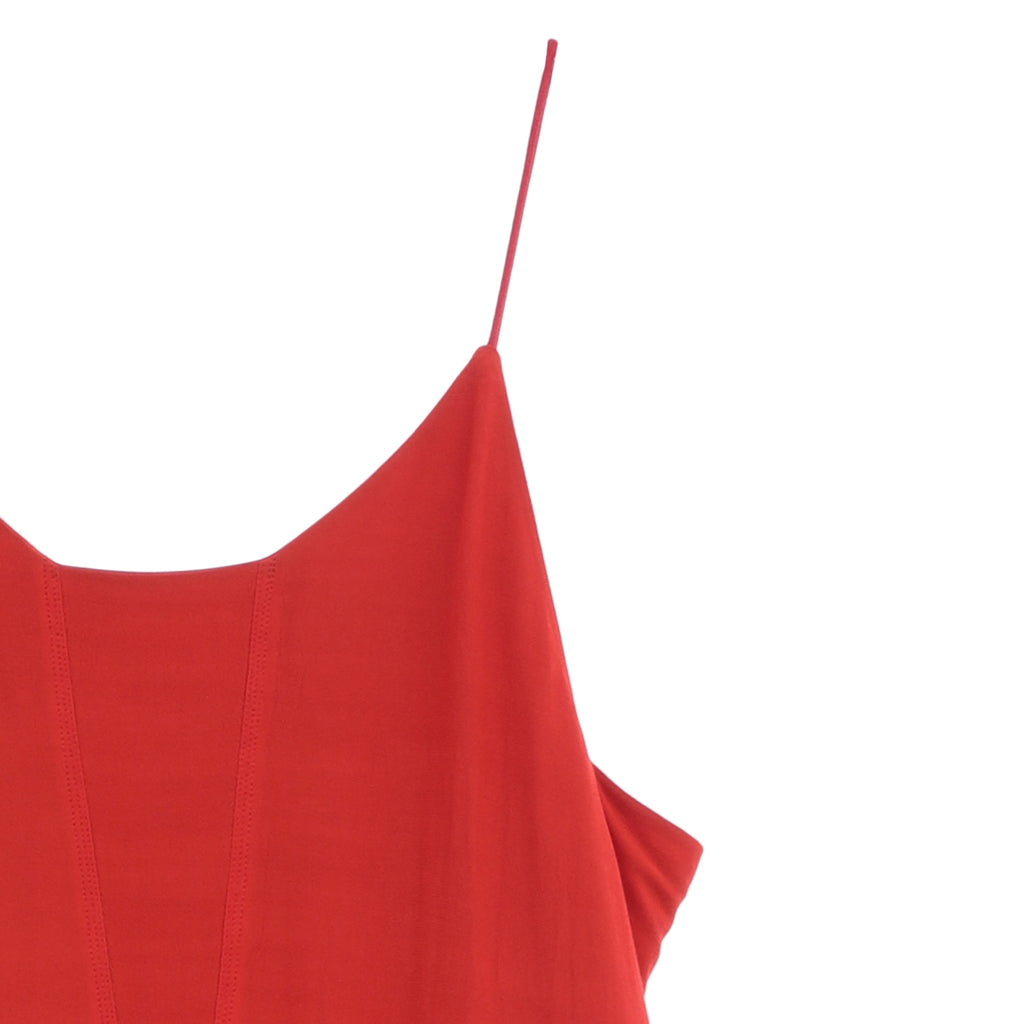CAMISOLE DRESS - RED